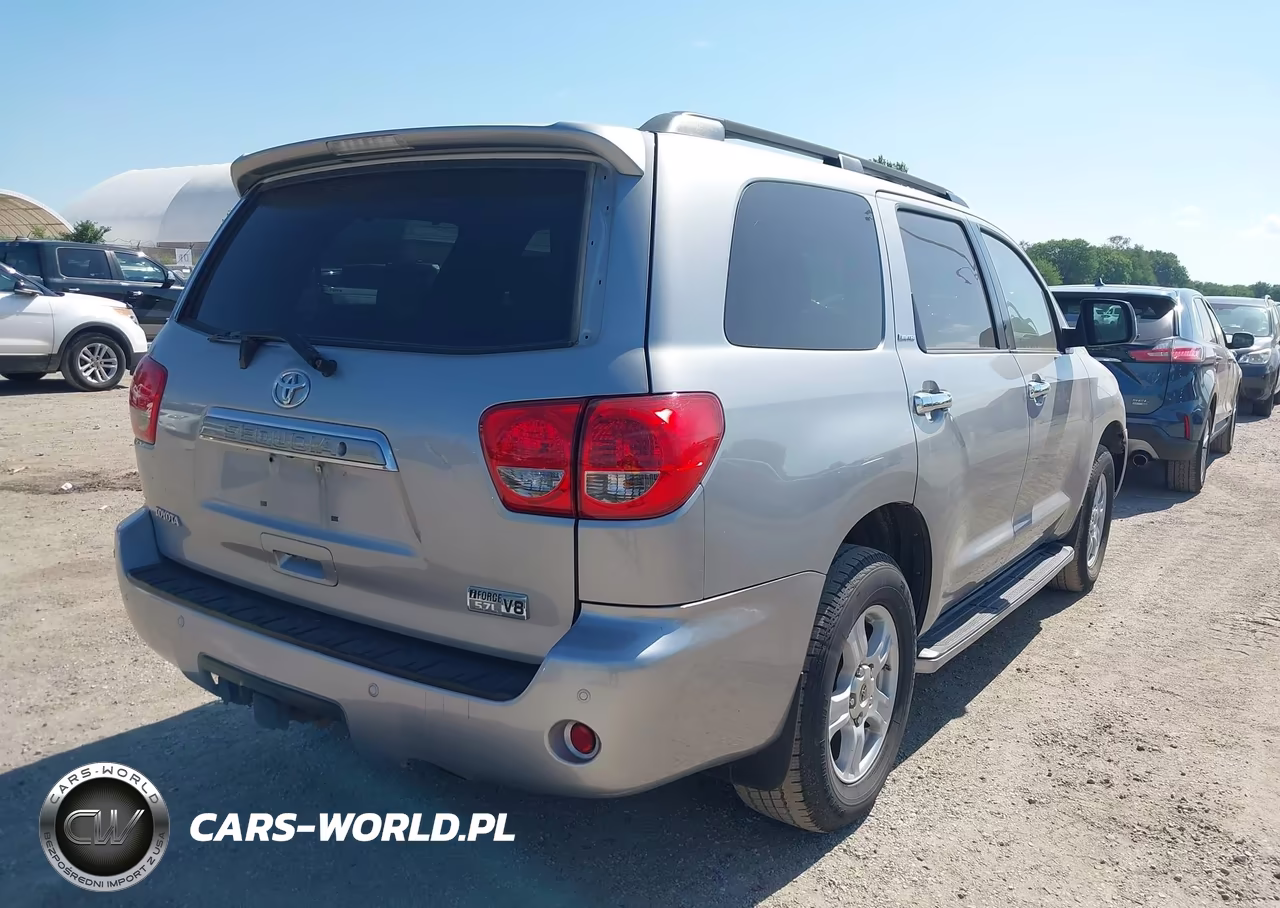 2008 Toyota Sequoia Limited 5.7L V8 VIN:5TDBY68A38S000360 - 4