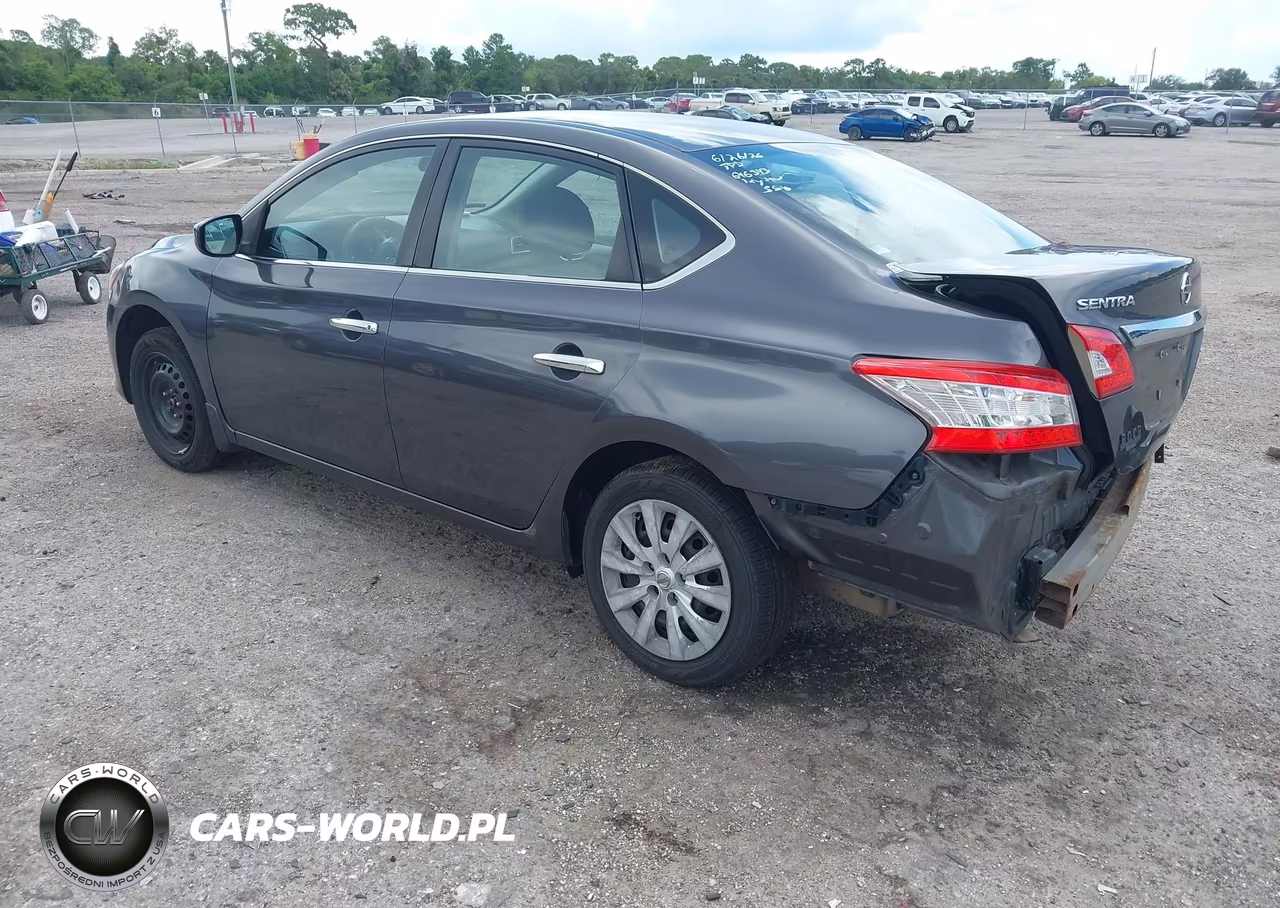2014 Nissan Sentra Sv VIN:3N1AB7AP5EL673933 - 3