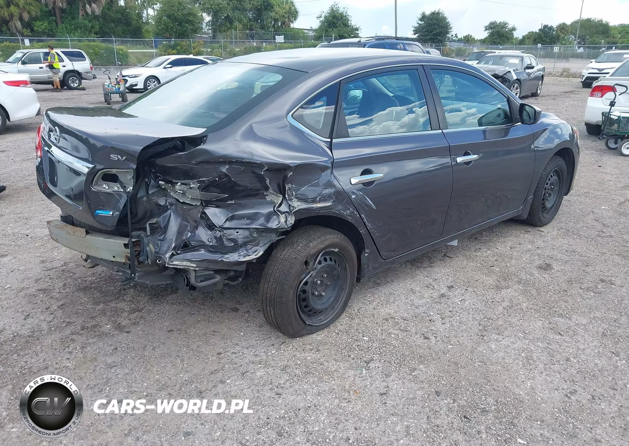 2014 Nissan Sentra Sv VIN:3N1AB7AP5EL673933 - 4