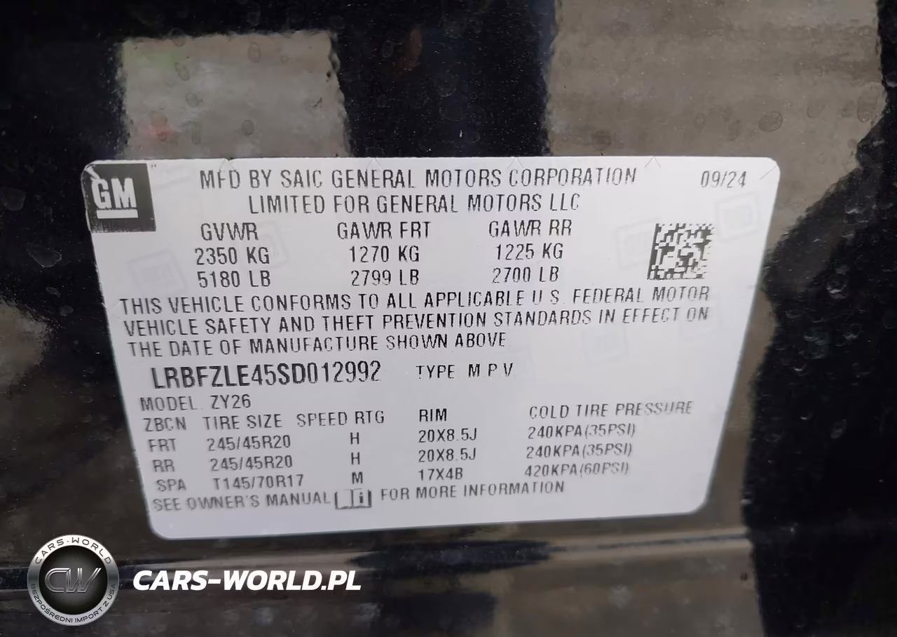 2025 Buick Envision Sport Touring Awd VIN:LRBFZLE45SD012992 - 9