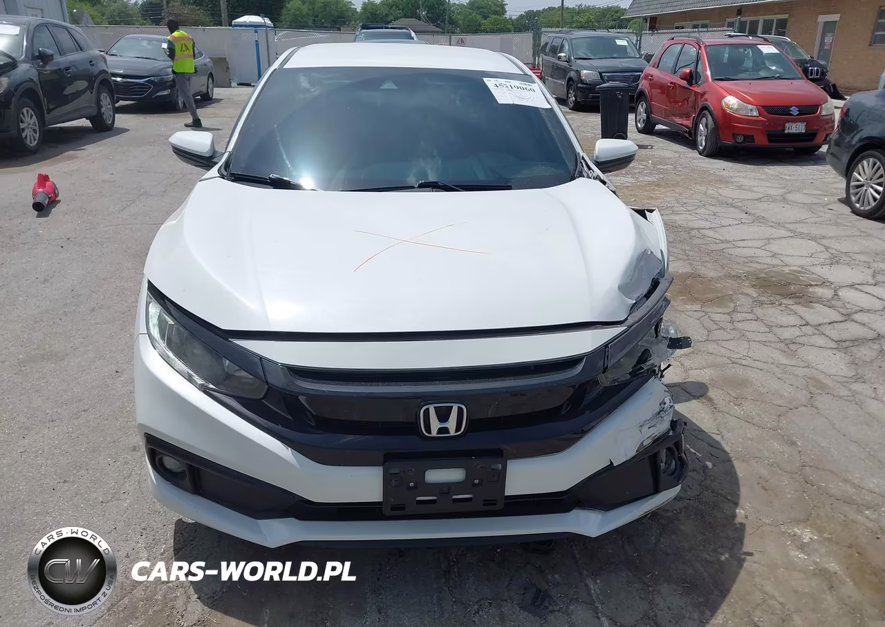 2019 Honda Civic Sport VIN:2HGFC2F81KH539902 - 12