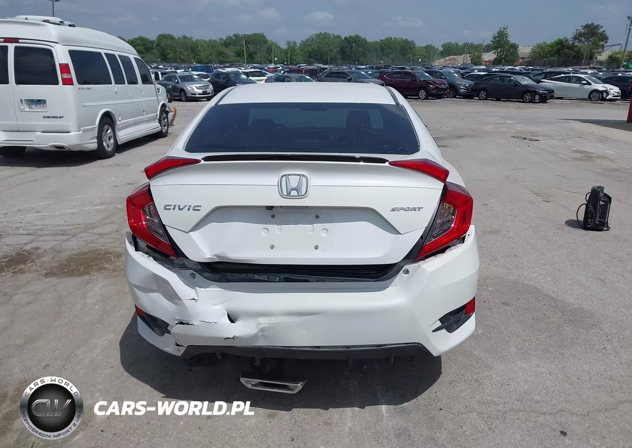 2019 Honda Civic Sport VIN:2HGFC2F81KH539902 - 16