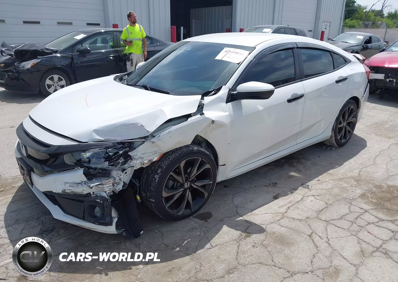 2019 Honda Civic Sport VIN:2HGFC2F81KH539902 - 2