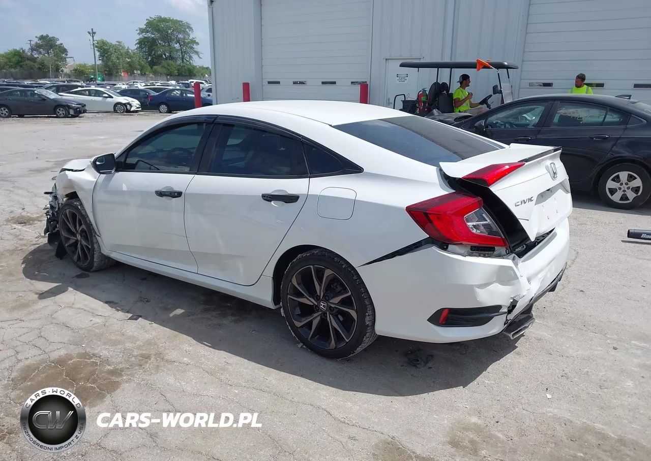 2019 Honda Civic Sport VIN:2HGFC2F81KH539902 - 3