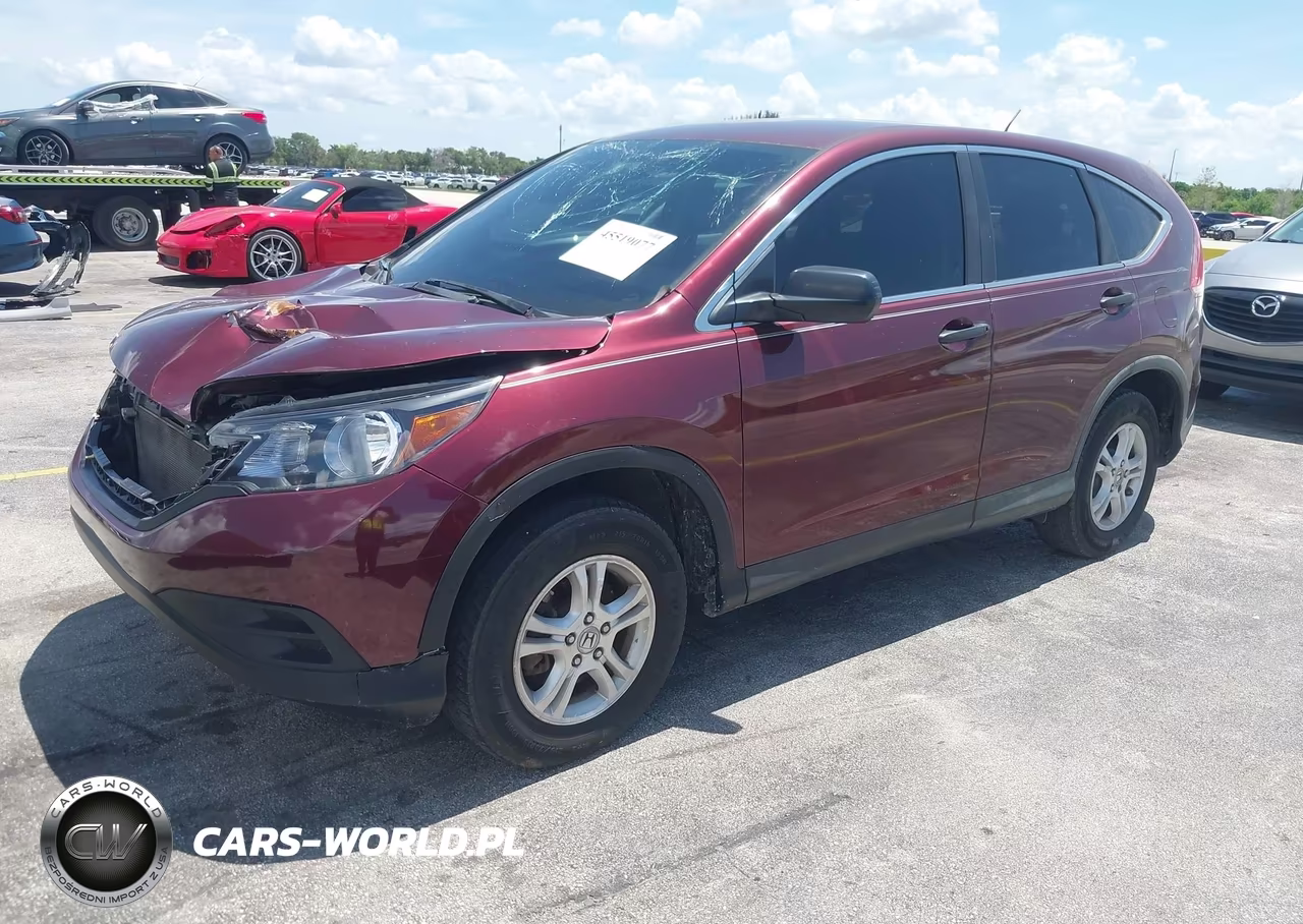 2013 Honda Cr-V Lx VIN:5J6RM3H37DL016402 - 2