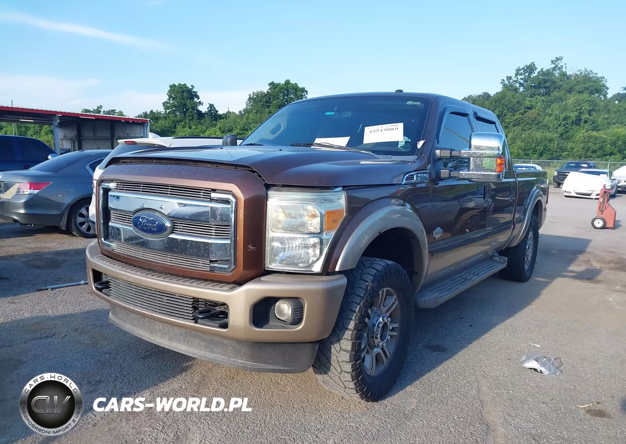 2012 Ford Super Duty F-250 Srw King Ranch-Lariat-Xl-Xlt VIN:1FT7W2BT7CEC60449 - 2