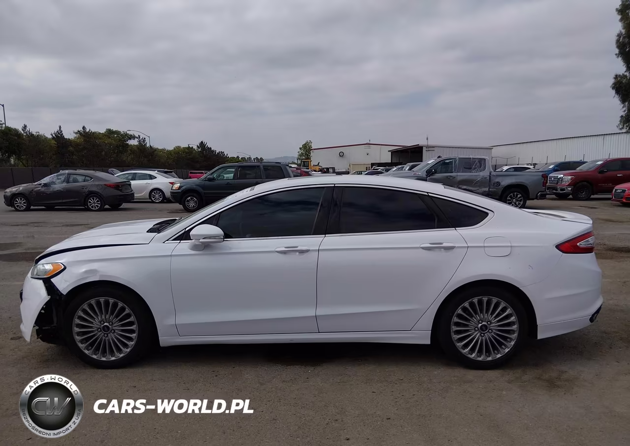 2016 Ford Fusion Titanium VIN:3FA6P0K96GR400775 - 14