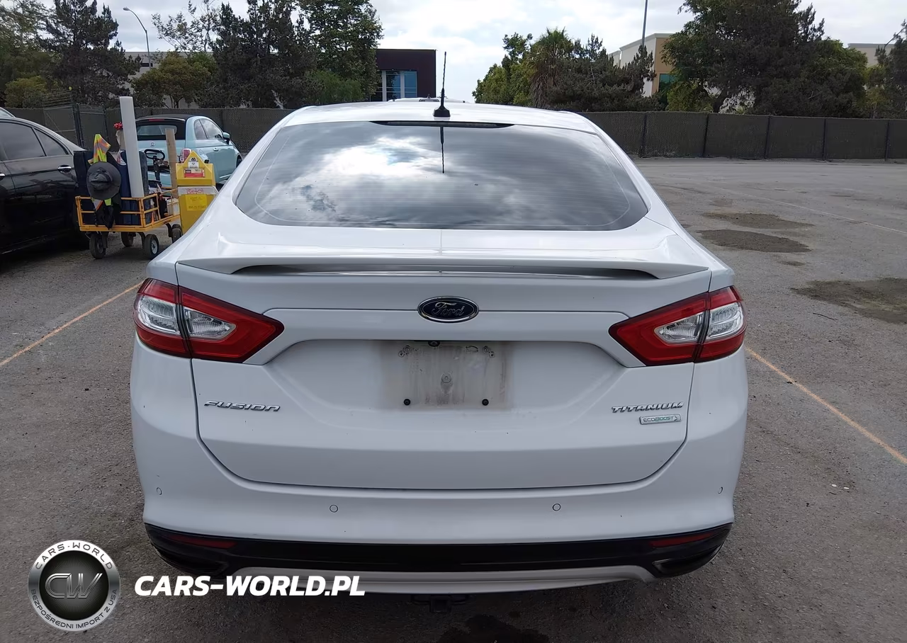 2016 Ford Fusion Titanium VIN:3FA6P0K96GR400775 - 16