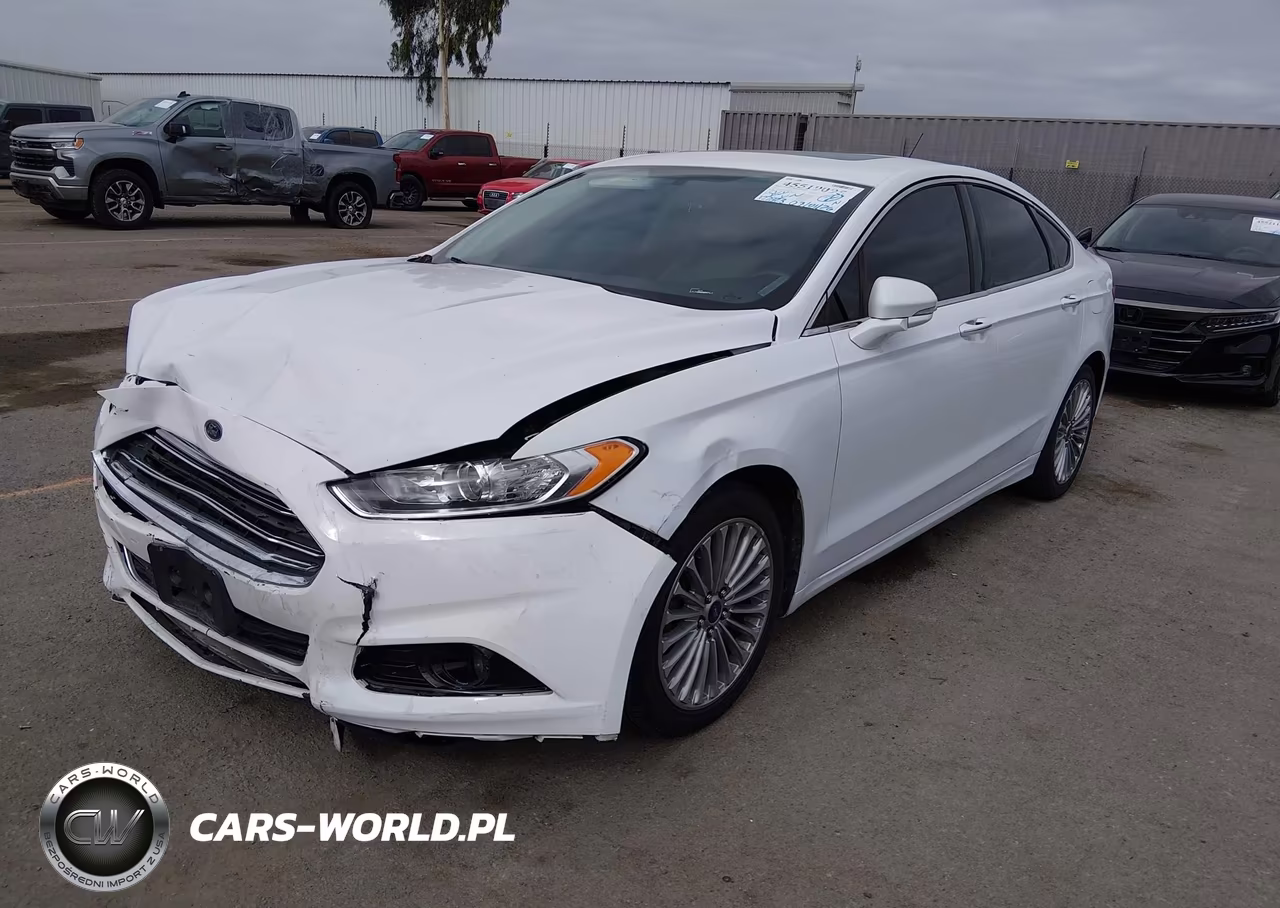 2016 Ford Fusion Titanium VIN:3FA6P0K96GR400775 - 2