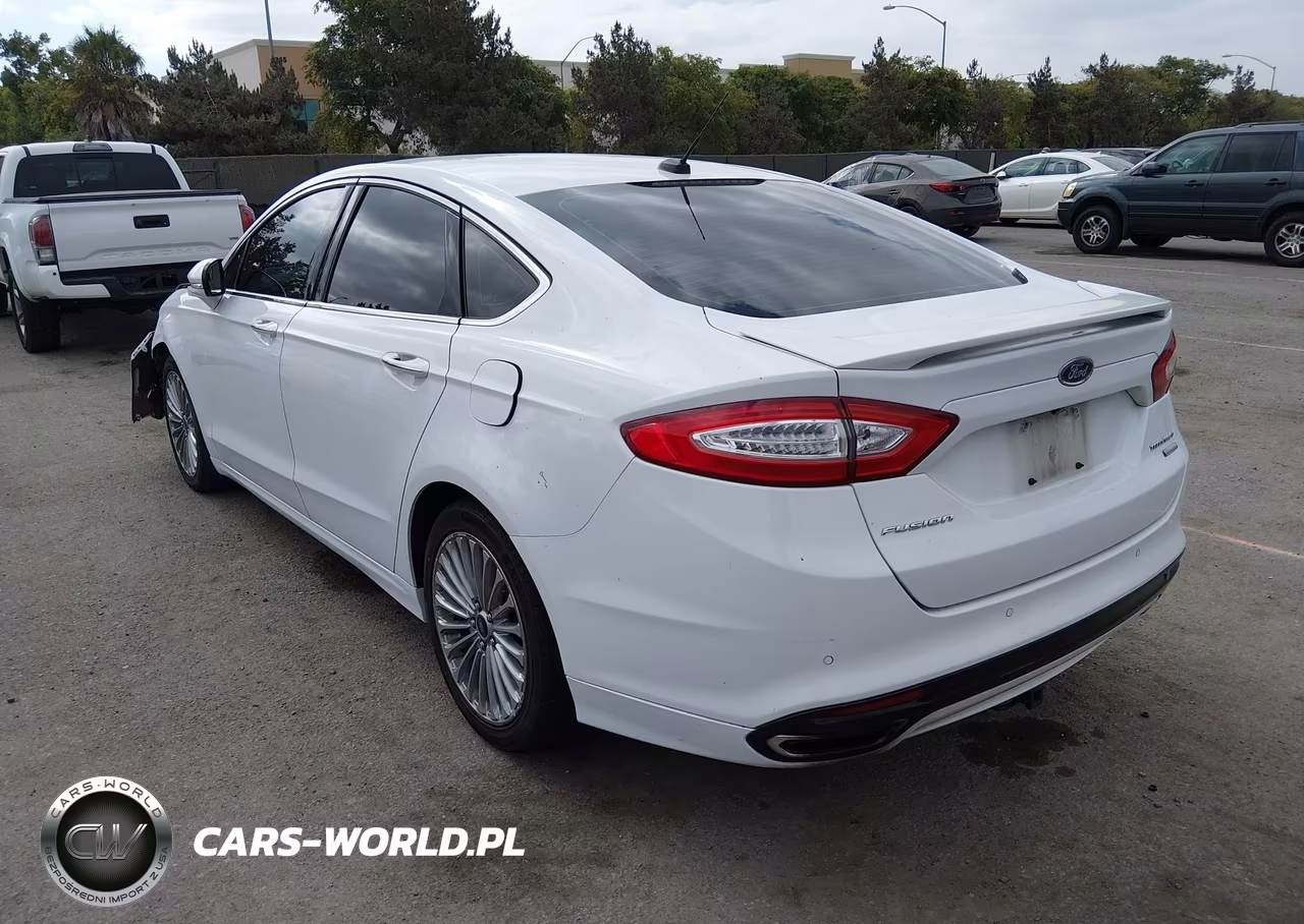 2016 Ford Fusion Titanium VIN:3FA6P0K96GR400775 - 3