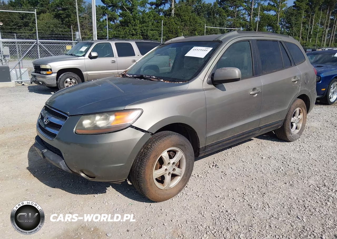 2007 Hyundai Santa Fe Gls VIN:5NMSG13DX7H037236 - 2