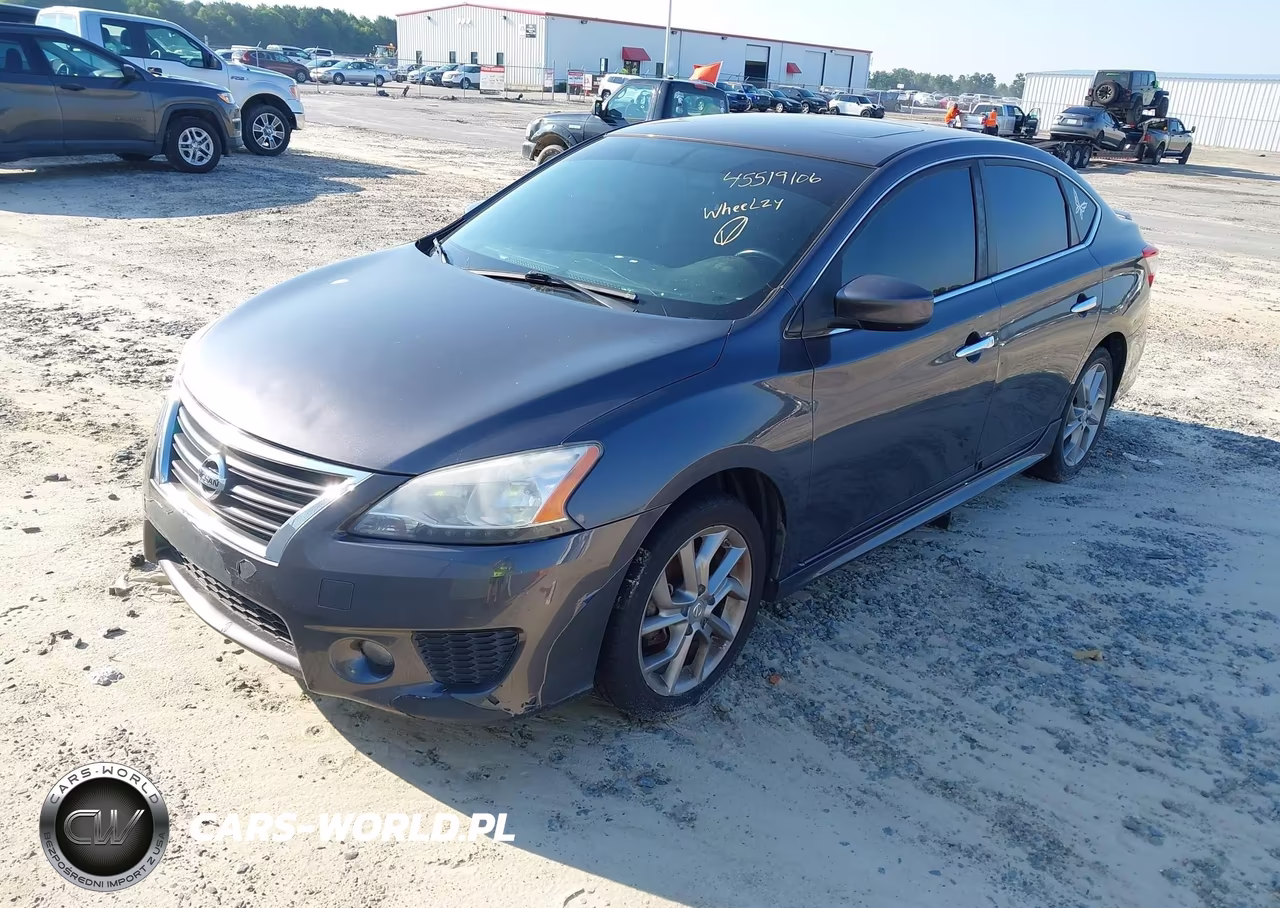 2014 Nissan Sentra Sr VIN:3N1AB7AP8EL639890 - 2