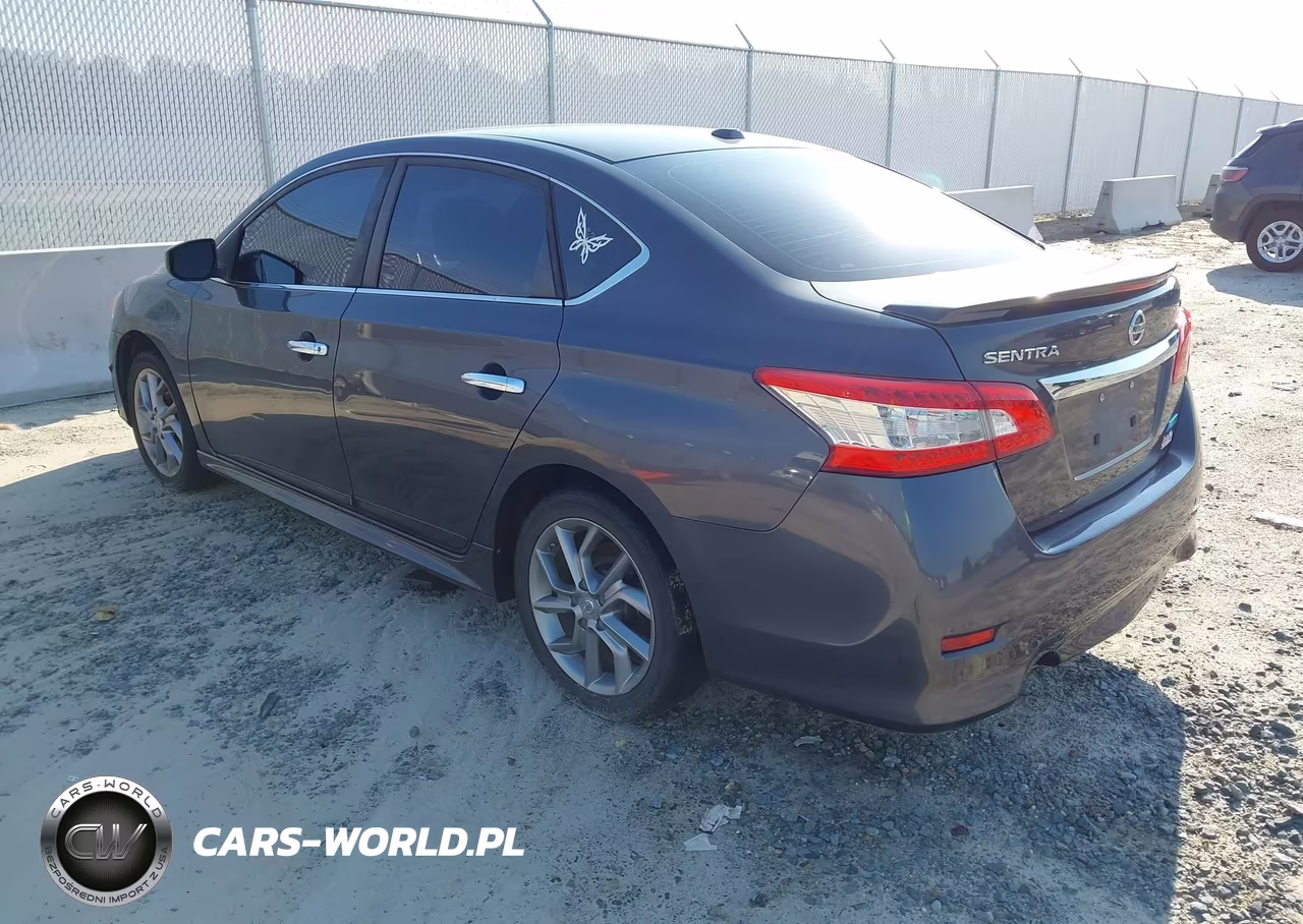 2014 Nissan Sentra Sr VIN:3N1AB7AP8EL639890 - 3