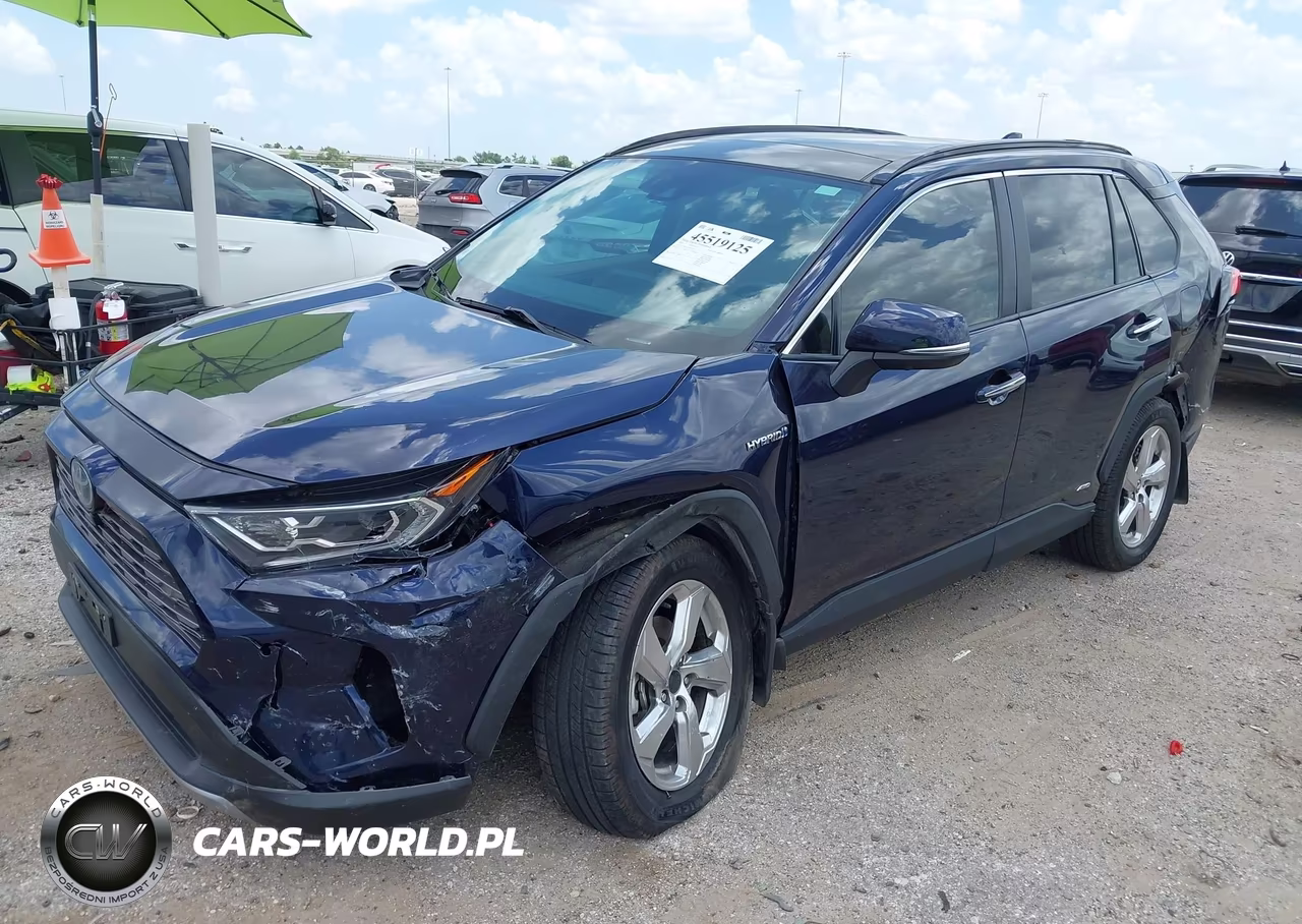 2021 Toyota Rav4 Hybrid Limited VIN:4T3D6RFV1MU021013 - 2