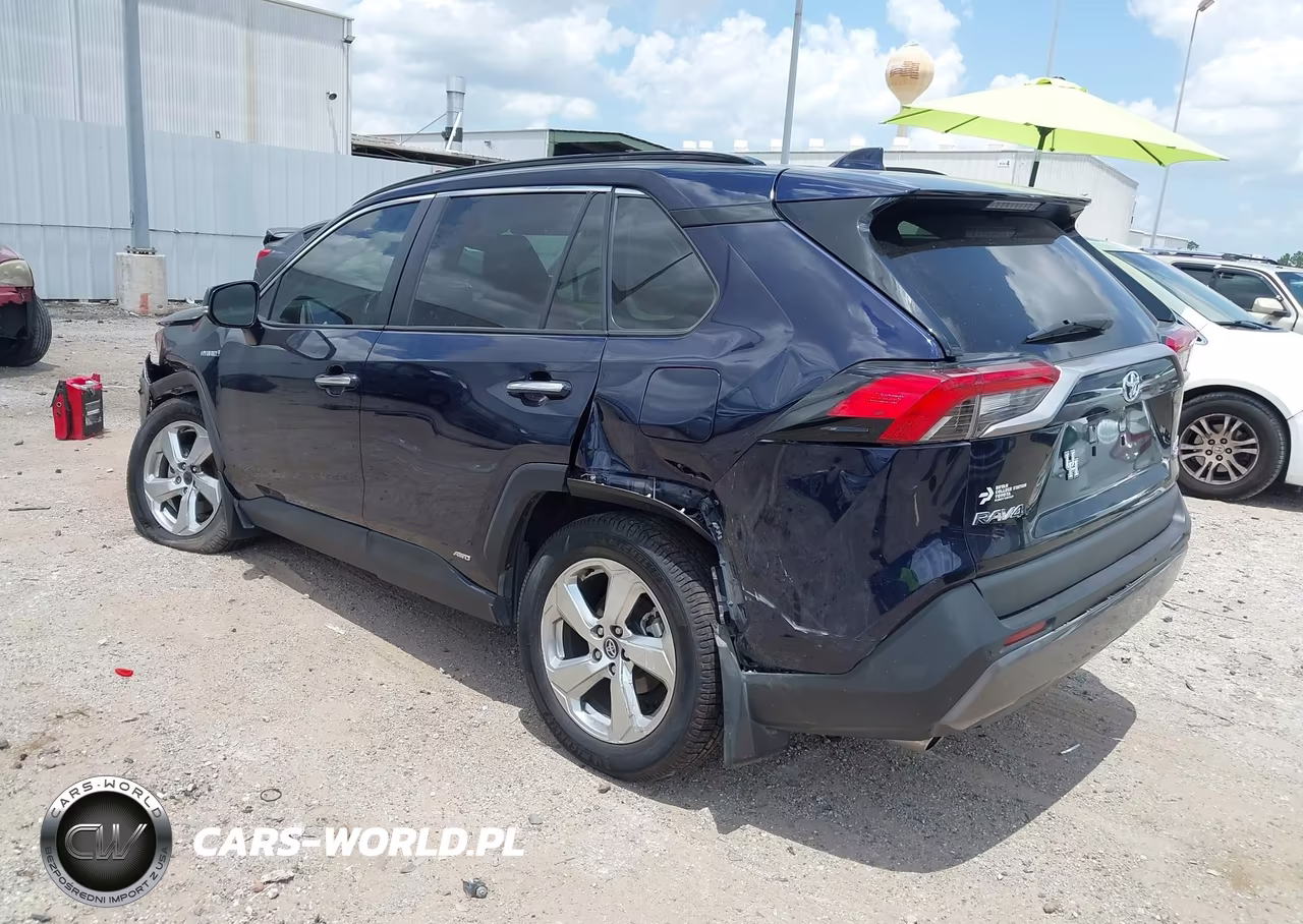 2021 Toyota Rav4 Hybrid Limited VIN:4T3D6RFV1MU021013 - 3