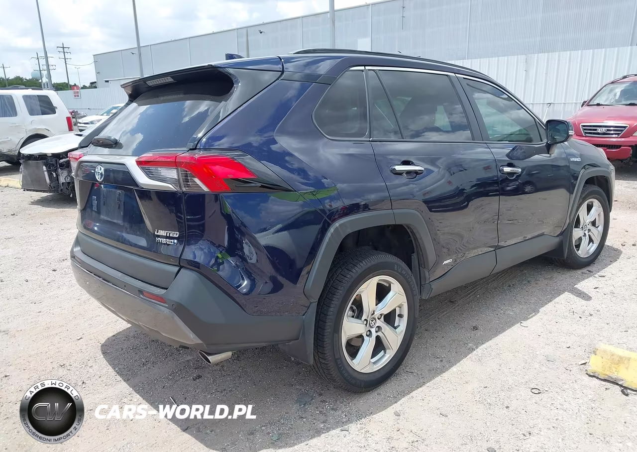 2021 Toyota Rav4 Hybrid Limited VIN:4T3D6RFV1MU021013 - 4