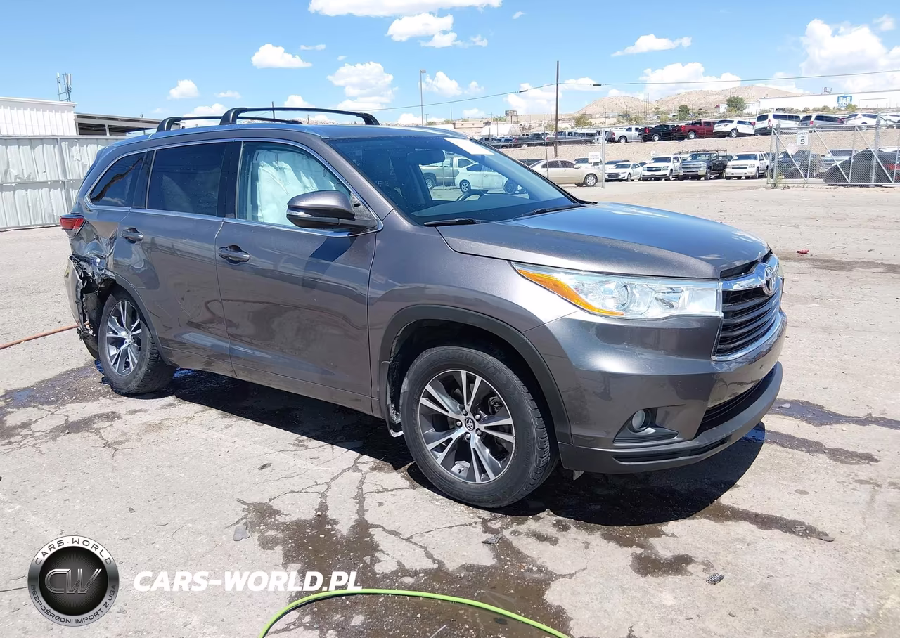 2016 Toyota Highlander Xle V6