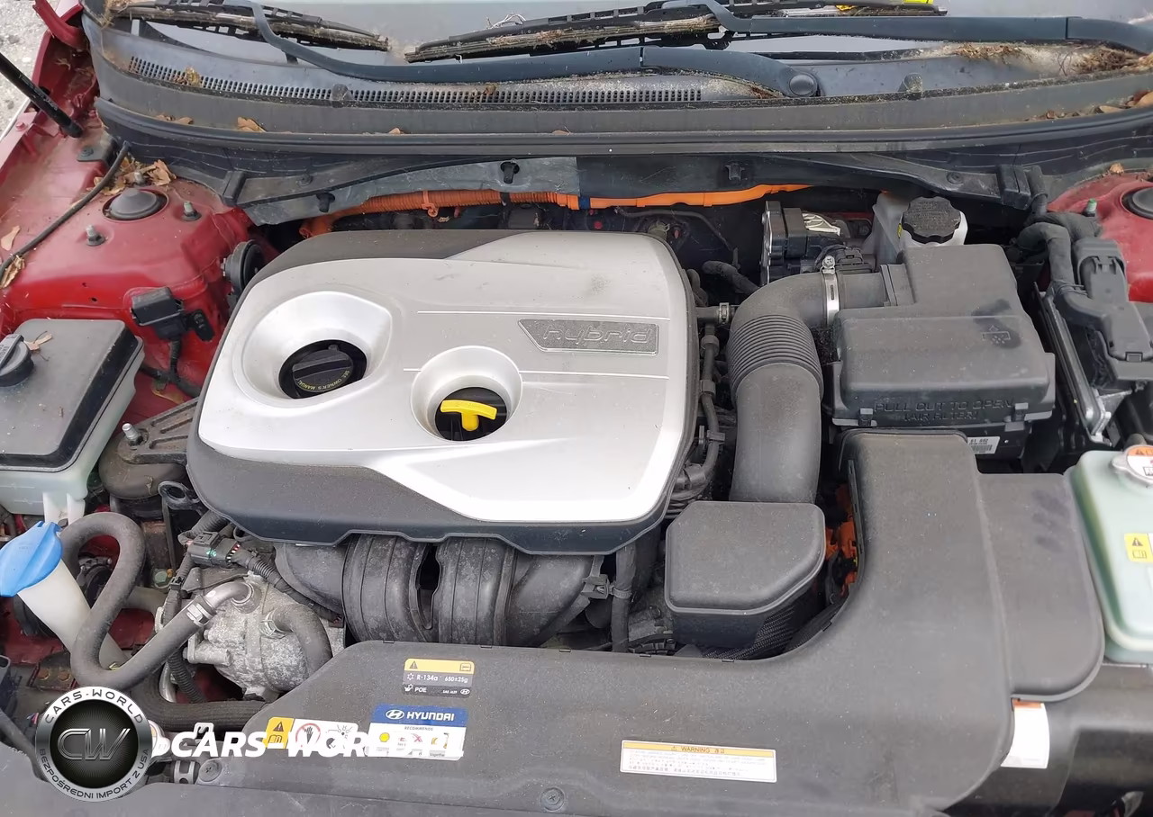 2016 Hyundai Sonata Hybrid Se VIN:KMHE24L13GA011022 - 10
