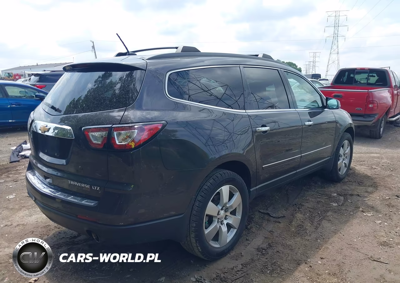 2015 Chevrolet Traverse Ltz VIN:1GNKRJKD7FJ365239 - 4