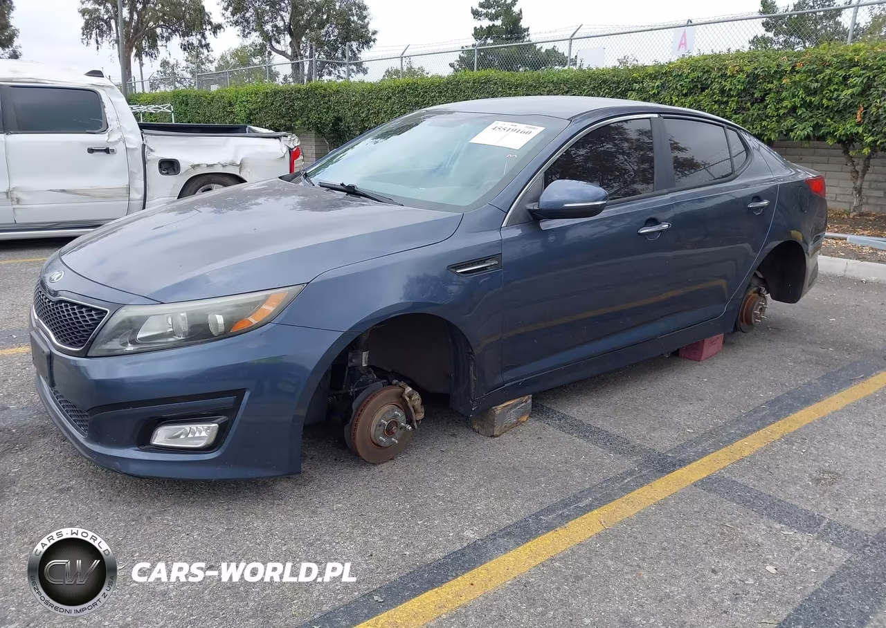 2015 Kia Optima Lx VIN:5XXGM4A76FG471387 - 2