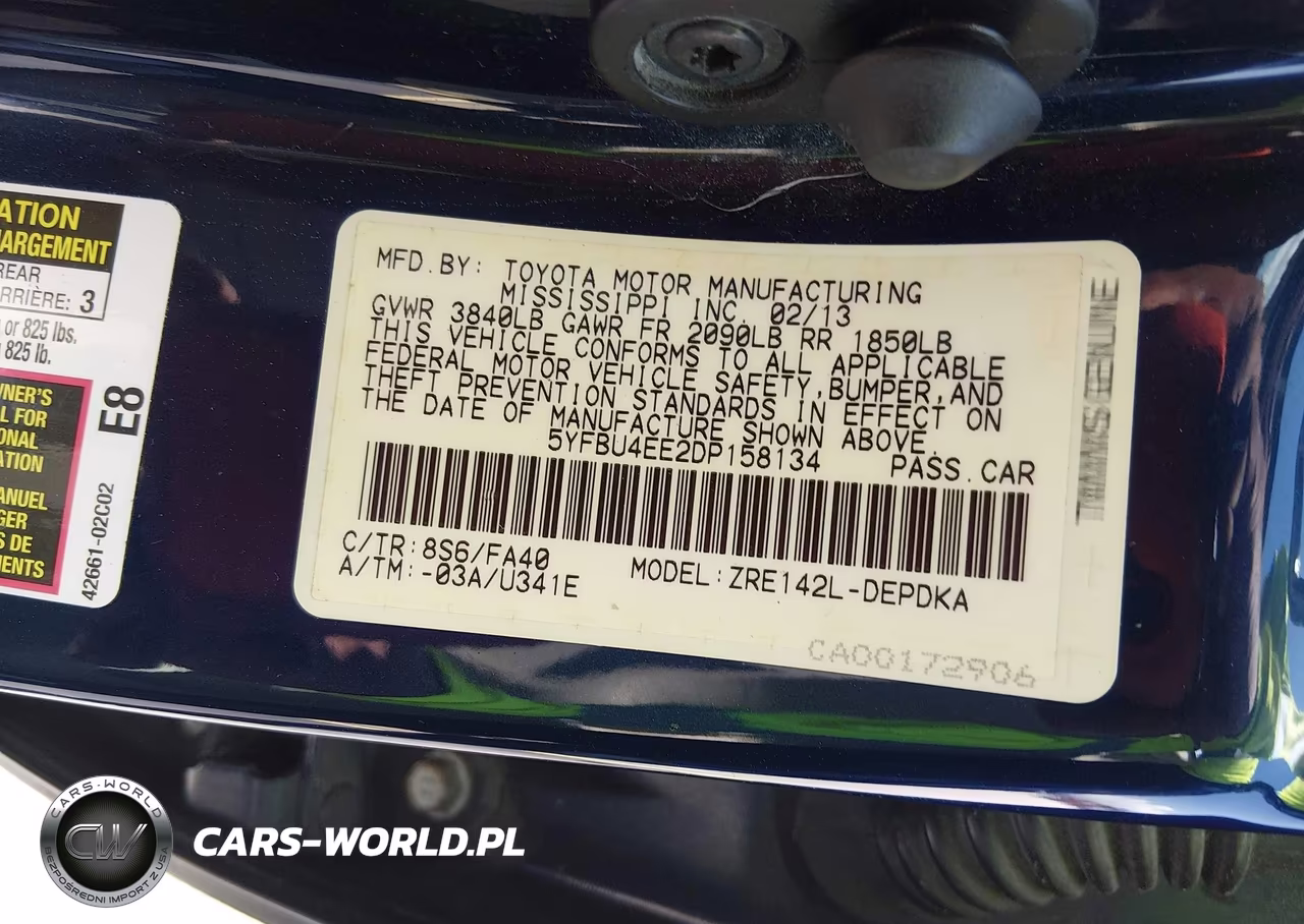 2013 Toyota Corolla L VIN:5YFBU4EE2DP158134 - 9