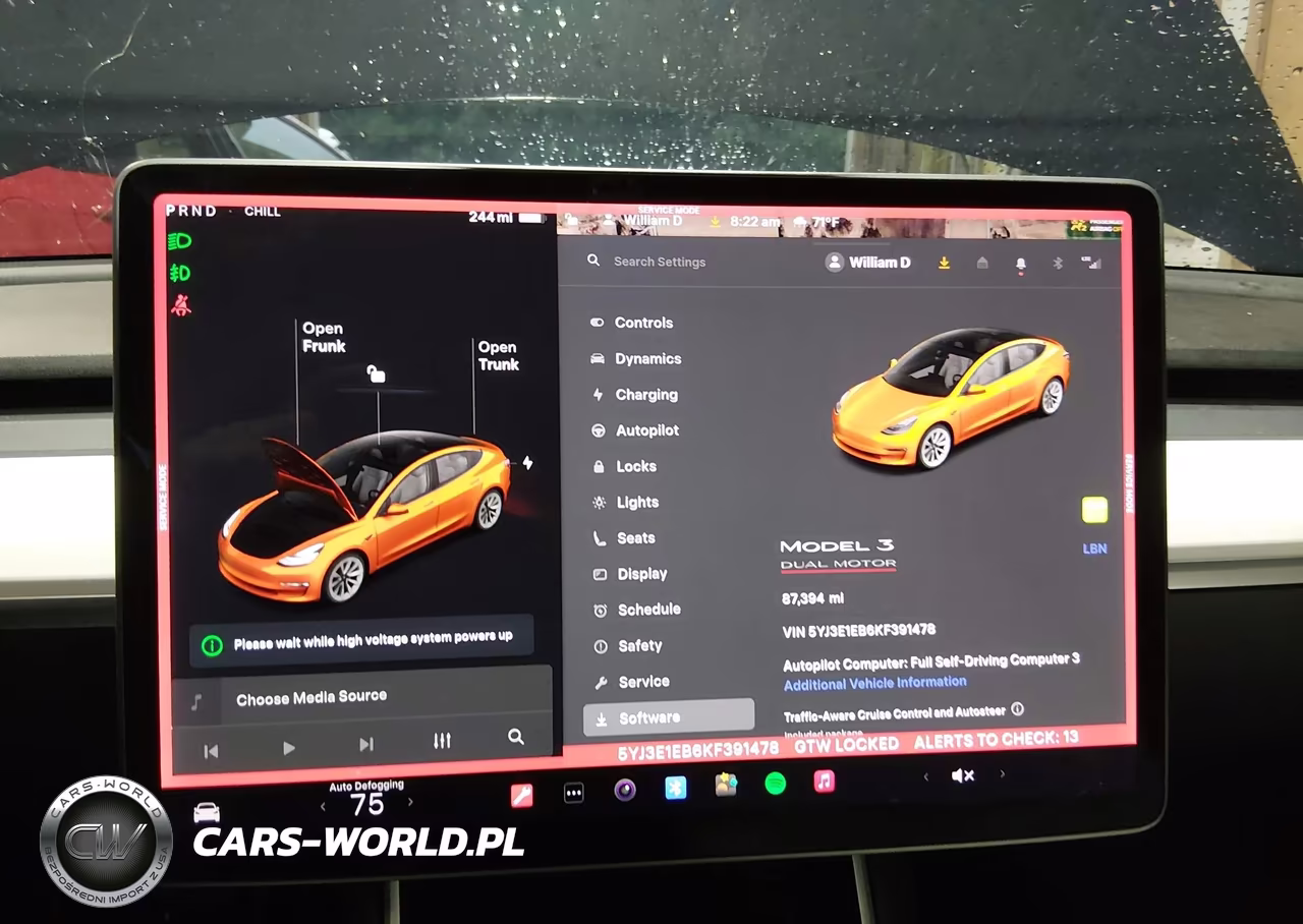 2019 Tesla Model 3 Long Range-Performance VIN:5YJ3E1EB6KF391478 - 7