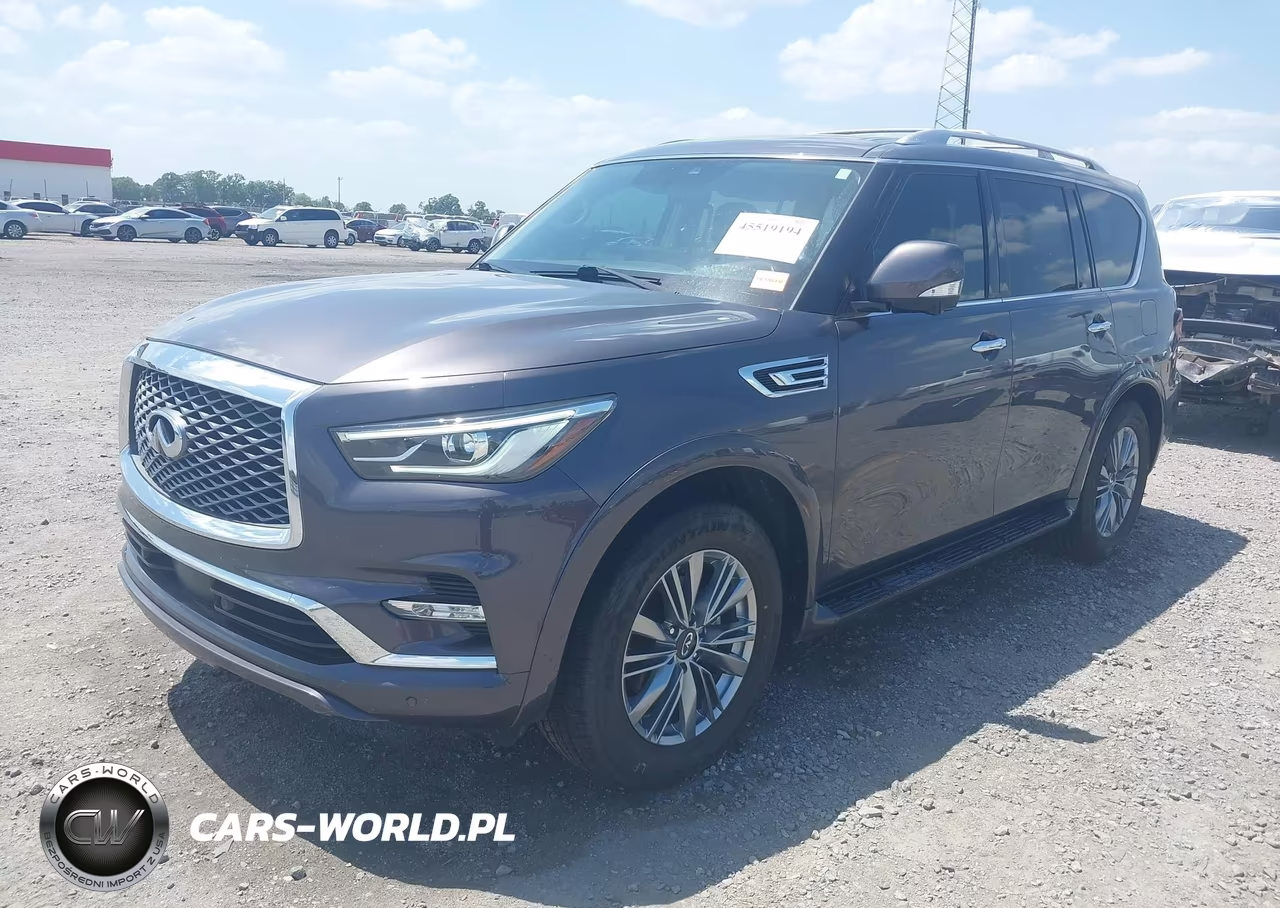 2022 Infiniti Qx80 Luxe VIN:JN8AZ2AF0N9741734 - 2