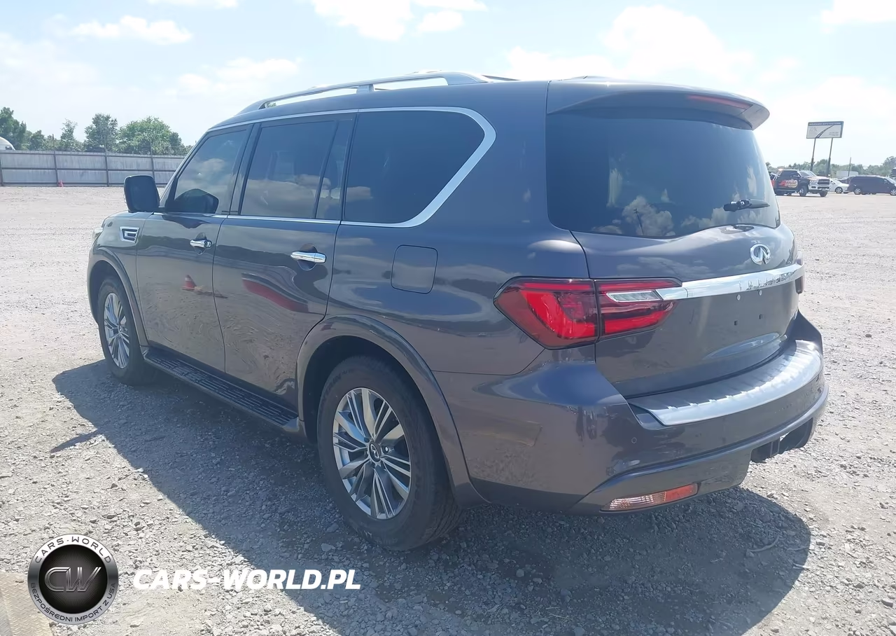 2022 Infiniti Qx80 Luxe VIN:JN8AZ2AF0N9741734 - 3