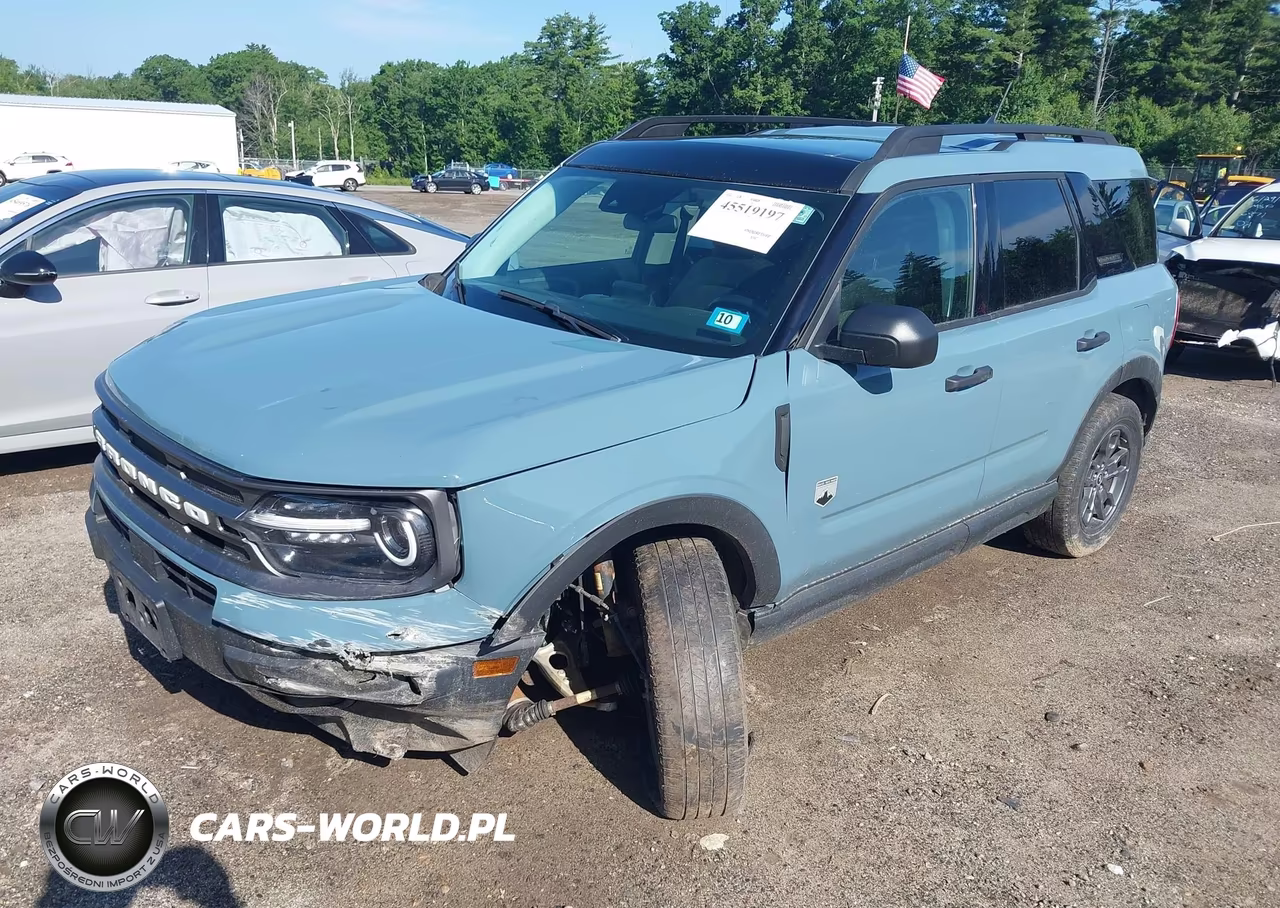 2022 Ford Bronco Sport Big Bend VIN:3FMCR9B63NRE32674 - 2