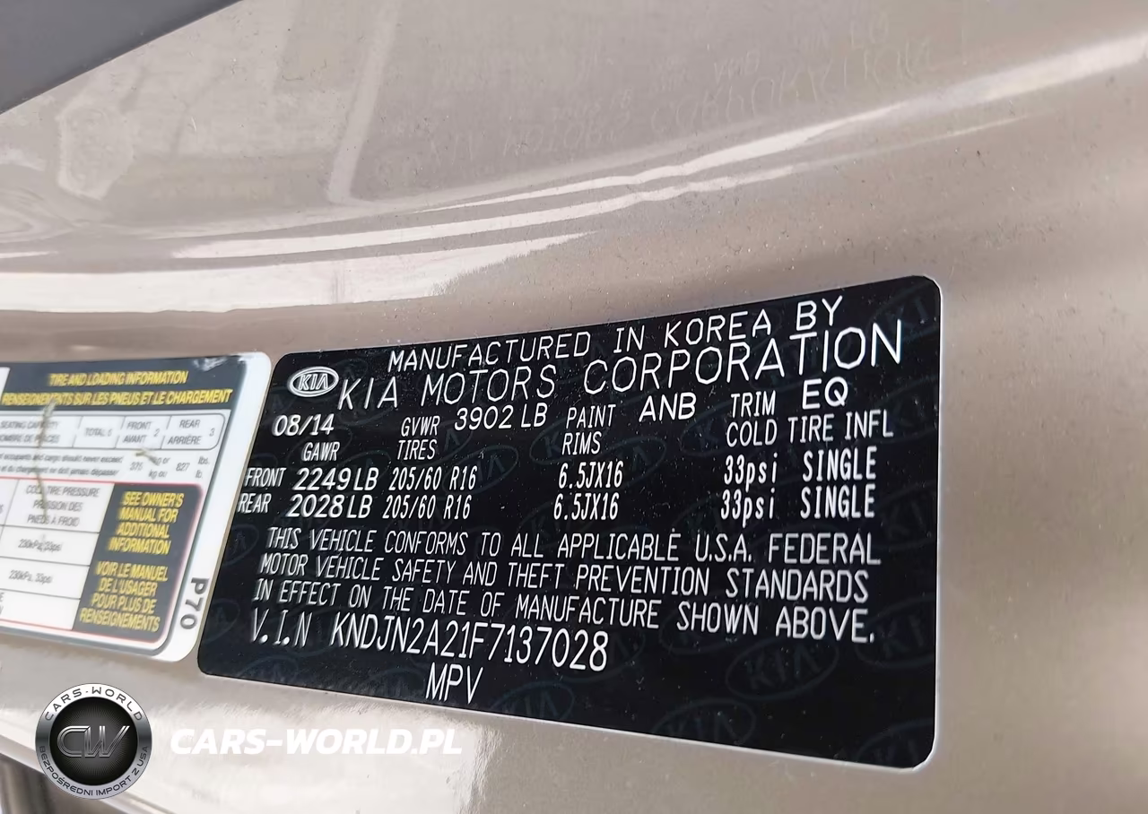 2015 Kia Soul VIN:KNDJN2A21F7137028 - 9
