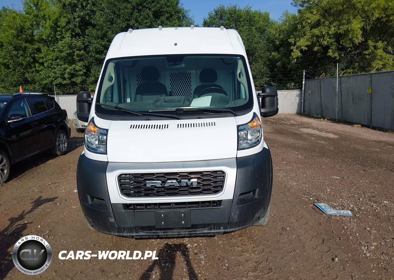2020 Ram Promaster 3500 Cargo Van High Roof 159 Wb Ext VIN:3C6URVJG8LE113195 - 12