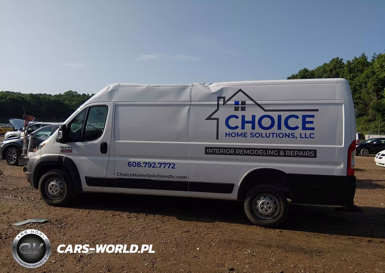 2020 Ram Promaster 3500 Cargo Van High Roof 159 Wb Ext VIN:3C6URVJG8LE113195 - 14