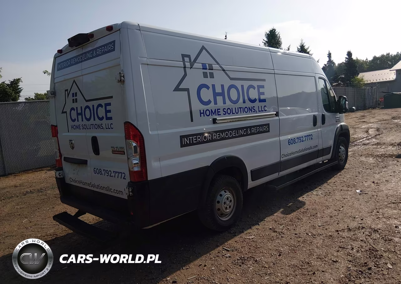 2020 Ram Promaster 3500 Cargo Van High Roof 159 Wb Ext VIN:3C6URVJG8LE113195 - 4