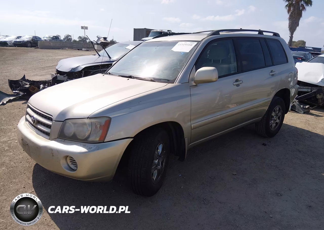 2001 Toyota Highlander V6 VIN:JTEHF21A410004554 - 2