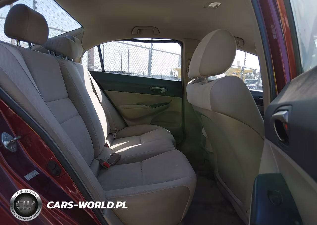 2009 Honda Civic Lx VIN:19XFA16549E037508 - 8