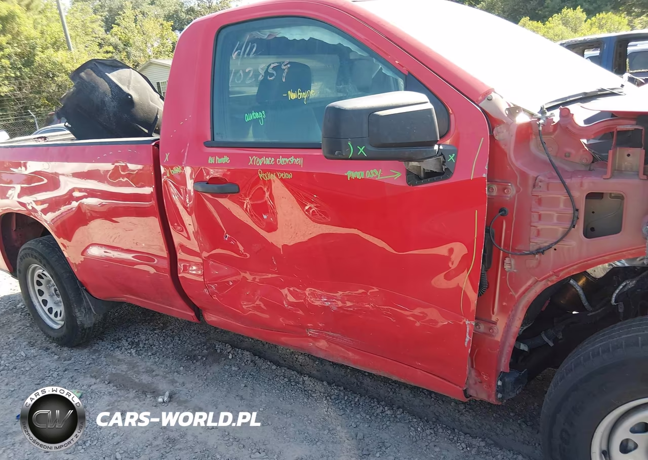 2023 Chevrolet Silverado 1500 2Wd Long Bed Wt VIN:3GCNAAEK2PG102859 - 6