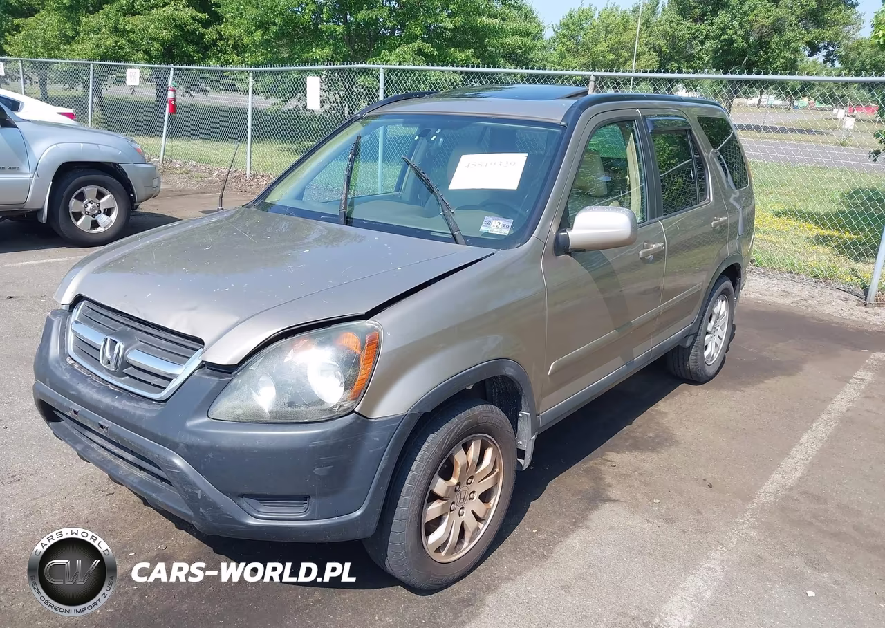 2005 Honda Cr-V Se VIN:SHSRD789X5U335615 - 2