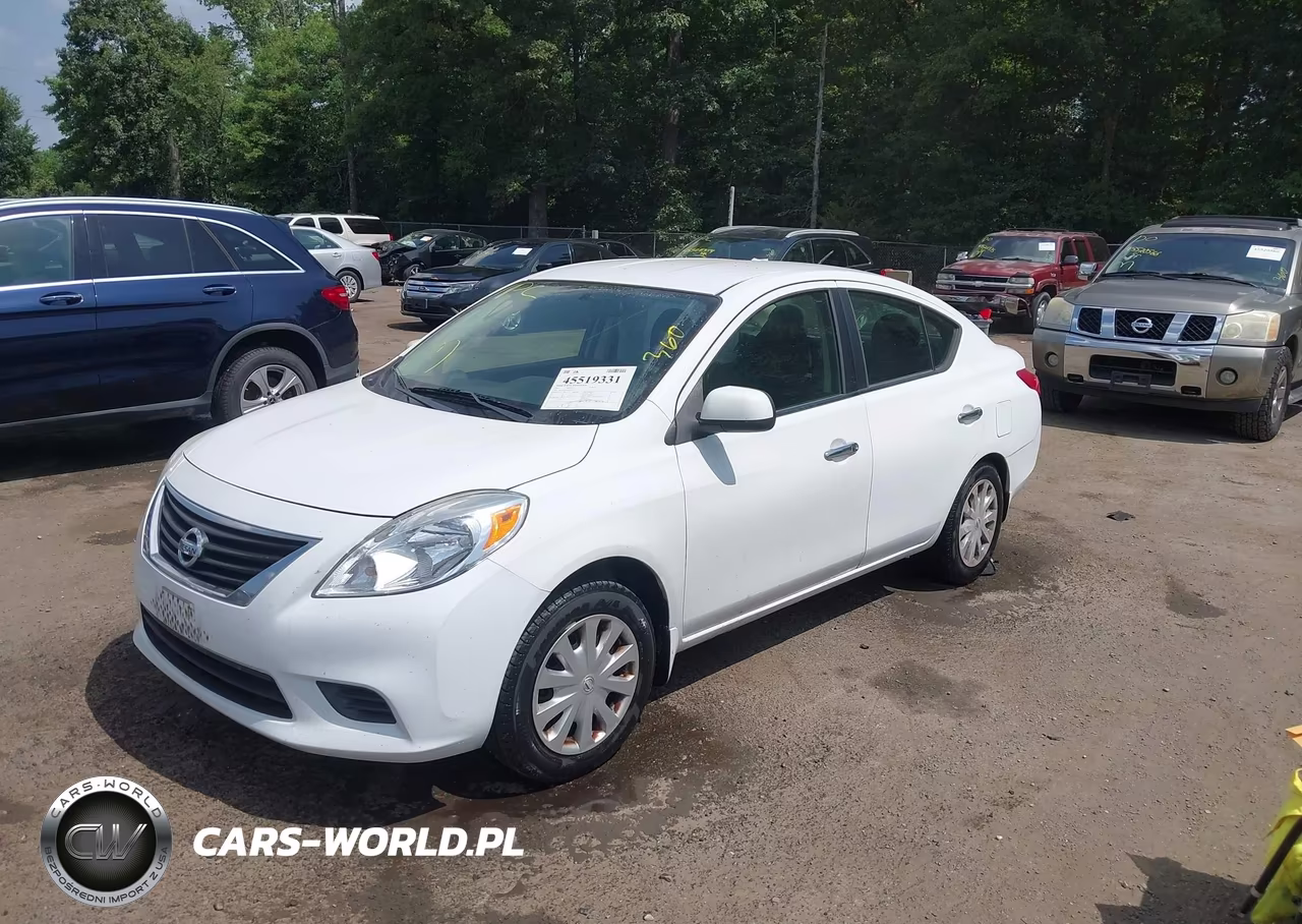 2012 Nissan Versa 1.6 Sv VIN:3N1CN7AP9CL841909 - 2
