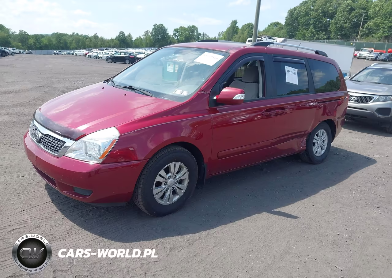 2012 Kia Sedona Lx VIN:KNDMG4C74C6447803 - 2