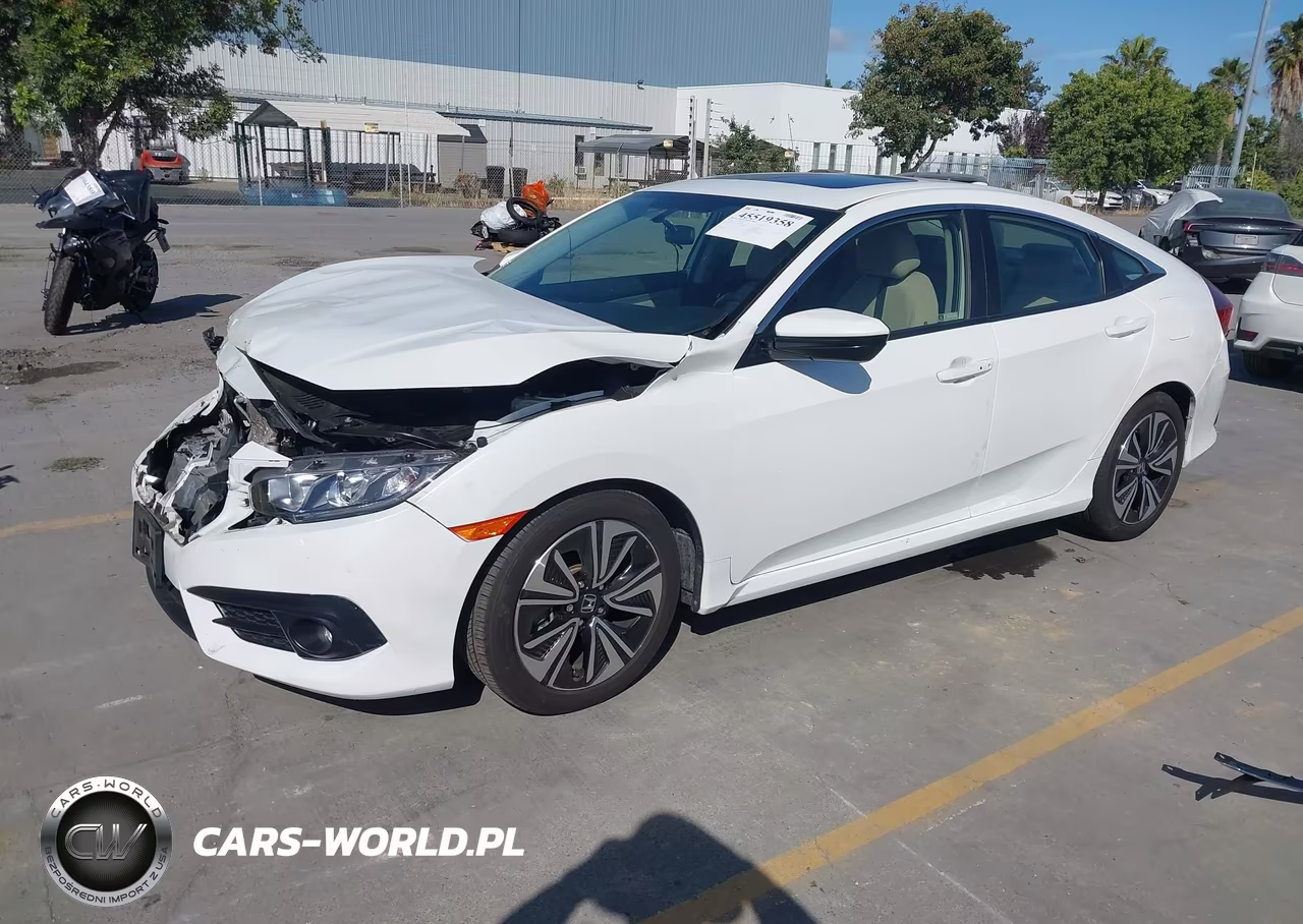 2018 Honda Civic Ex-T VIN:JHMFC1F33JX030268 - 2