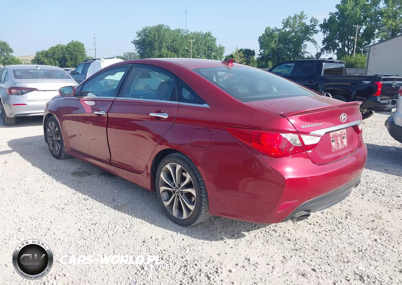 2014 Hyundai Sonata Se VIN:5NPEC4AC2EH837369 - 3