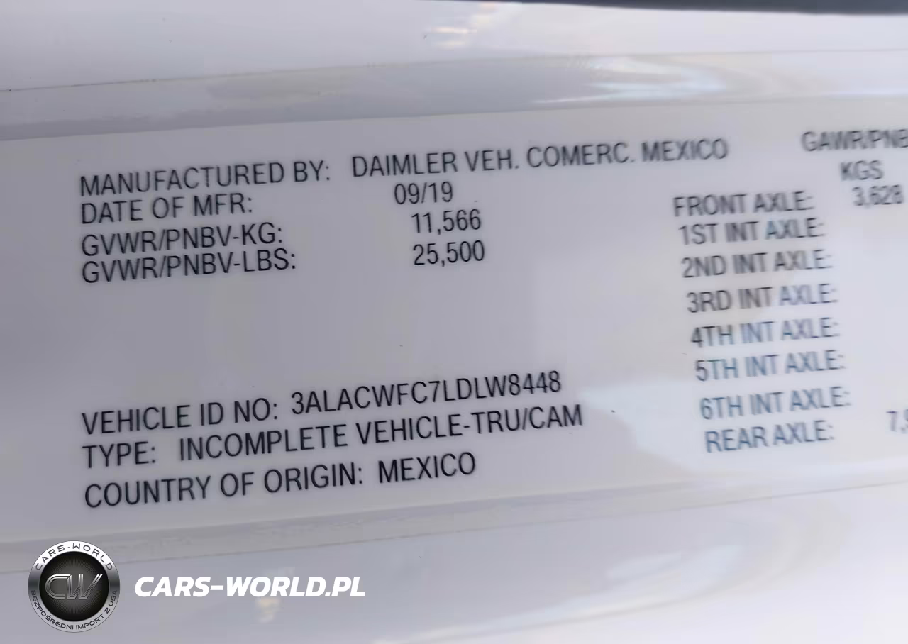 2020 Freightliner M2 106 VIN:3ALACWFC7LDLW8448 - 9