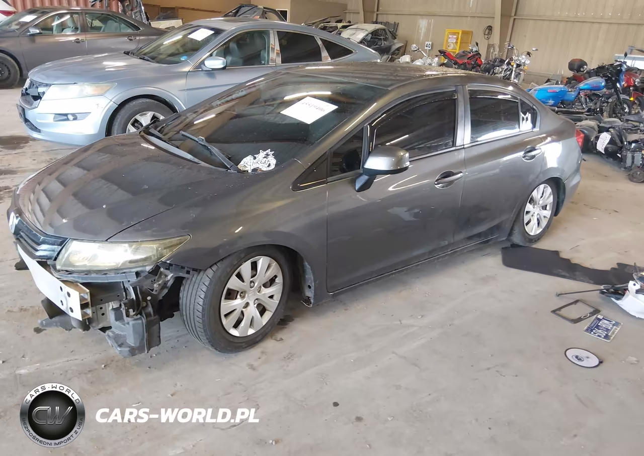 2012 Honda Civic Lx VIN:2HGFB2F50CH569371 - 2