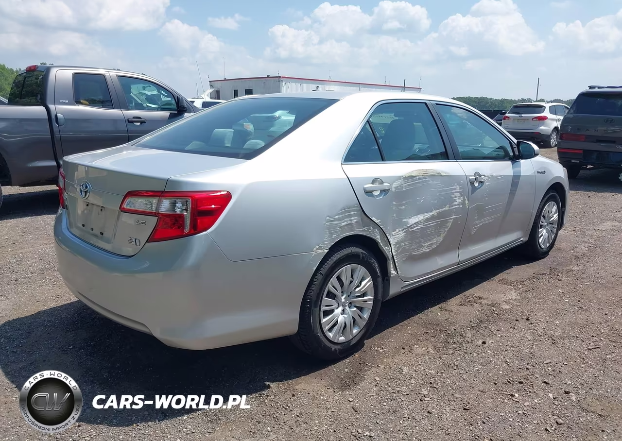 2012 Toyota Camry Hybrid Le VIN:4T1BD1FK5CU019597 - 4