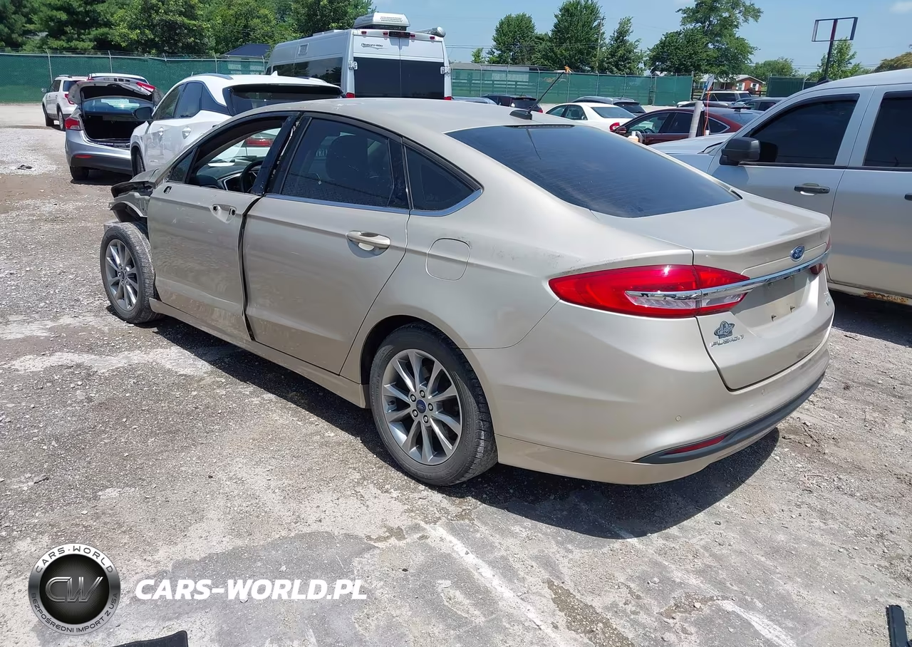 2017 Ford Fusion Se VIN:3FA6P0HD2HR348266 - 3