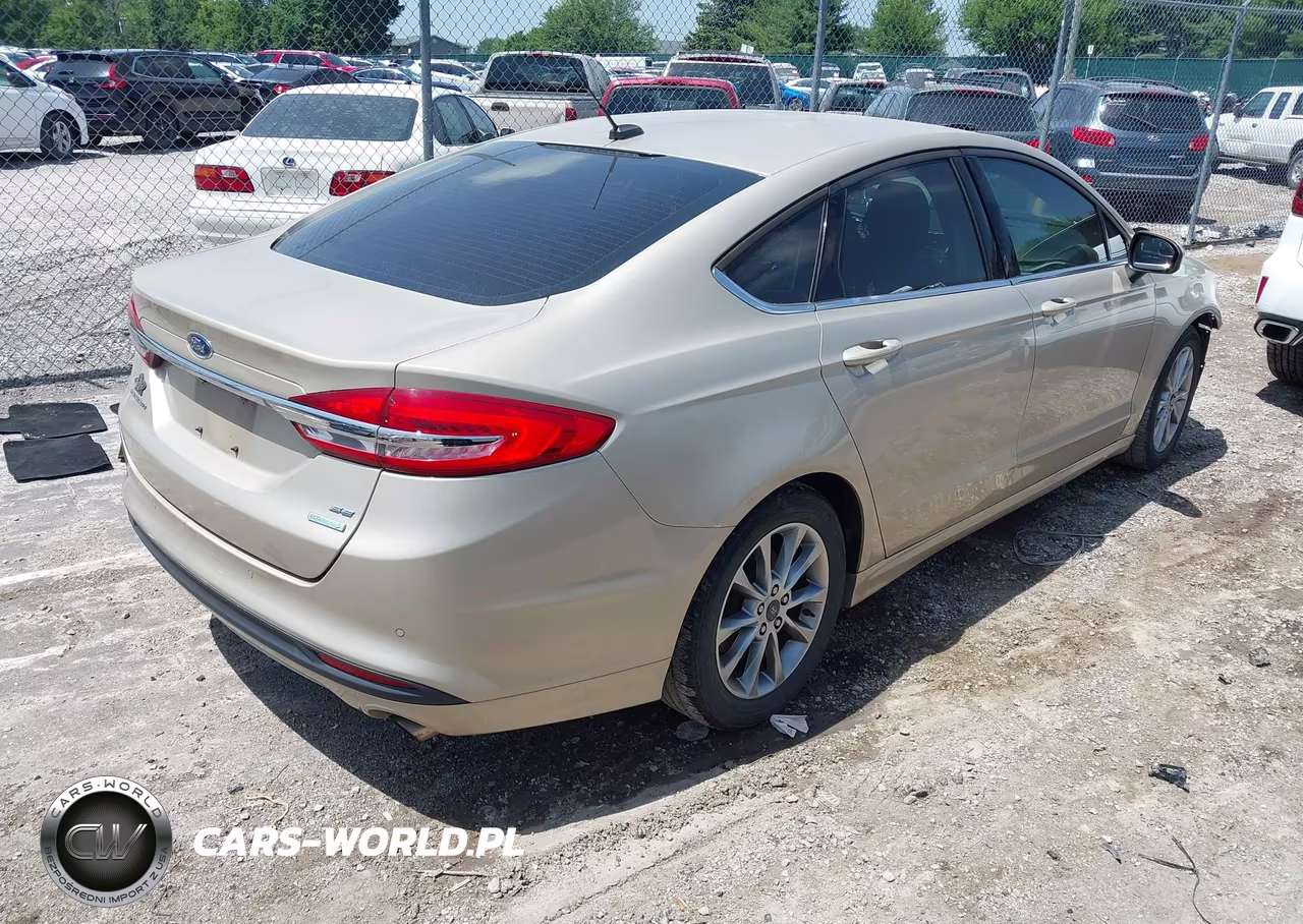 2017 Ford Fusion Se VIN:3FA6P0HD2HR348266 - 4