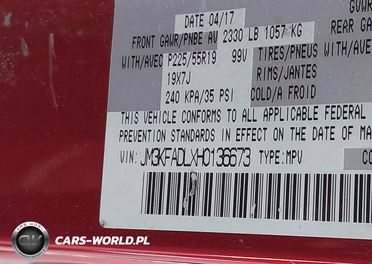 2017 Mazda Cx-5 Grand Touring VIN:JM3KFADLXH0136673 - 9
