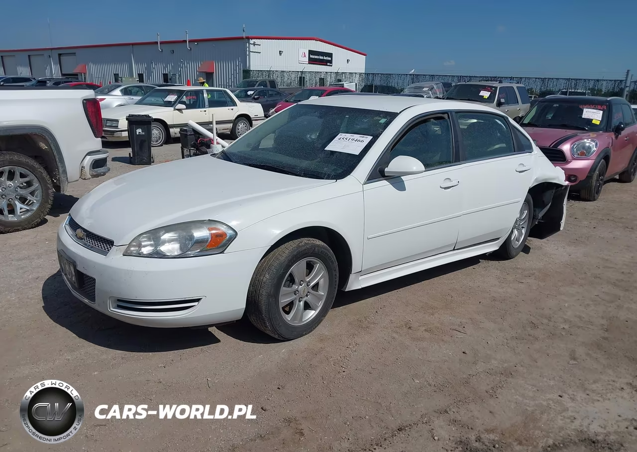 2013 Chevrolet Impala Ls VIN:2G1WF5E32D1250254 - 2