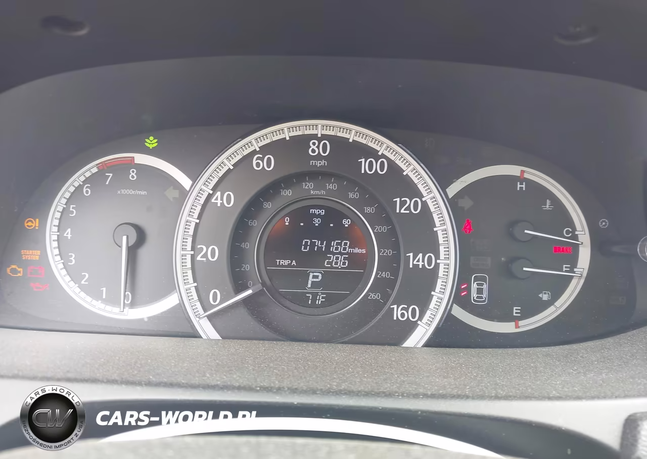 2013 Honda Accord Ex-L VIN:1HGCR2F88DA169681 - 7