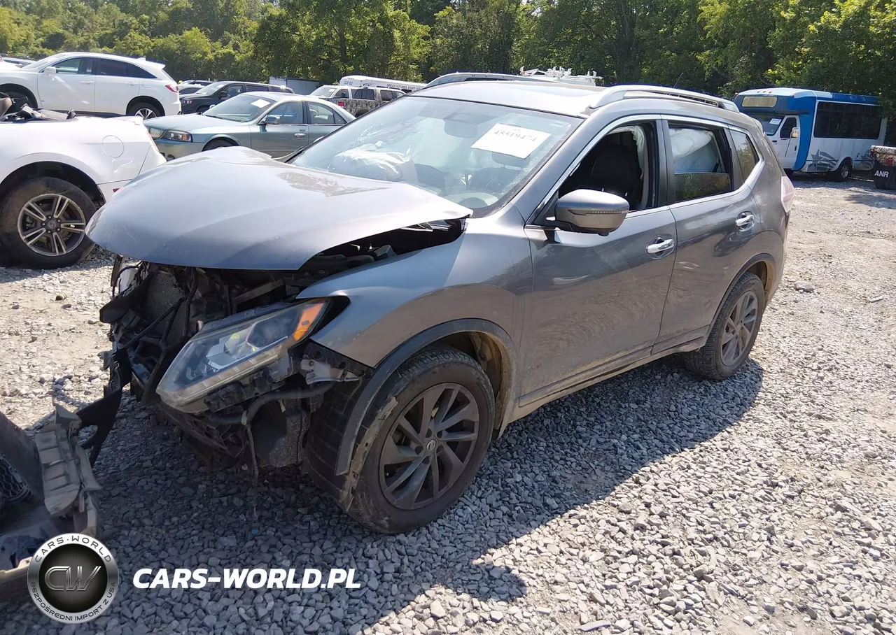2016 Nissan Rogue Sl VIN:5N1AT2MV0GC846436 - 2